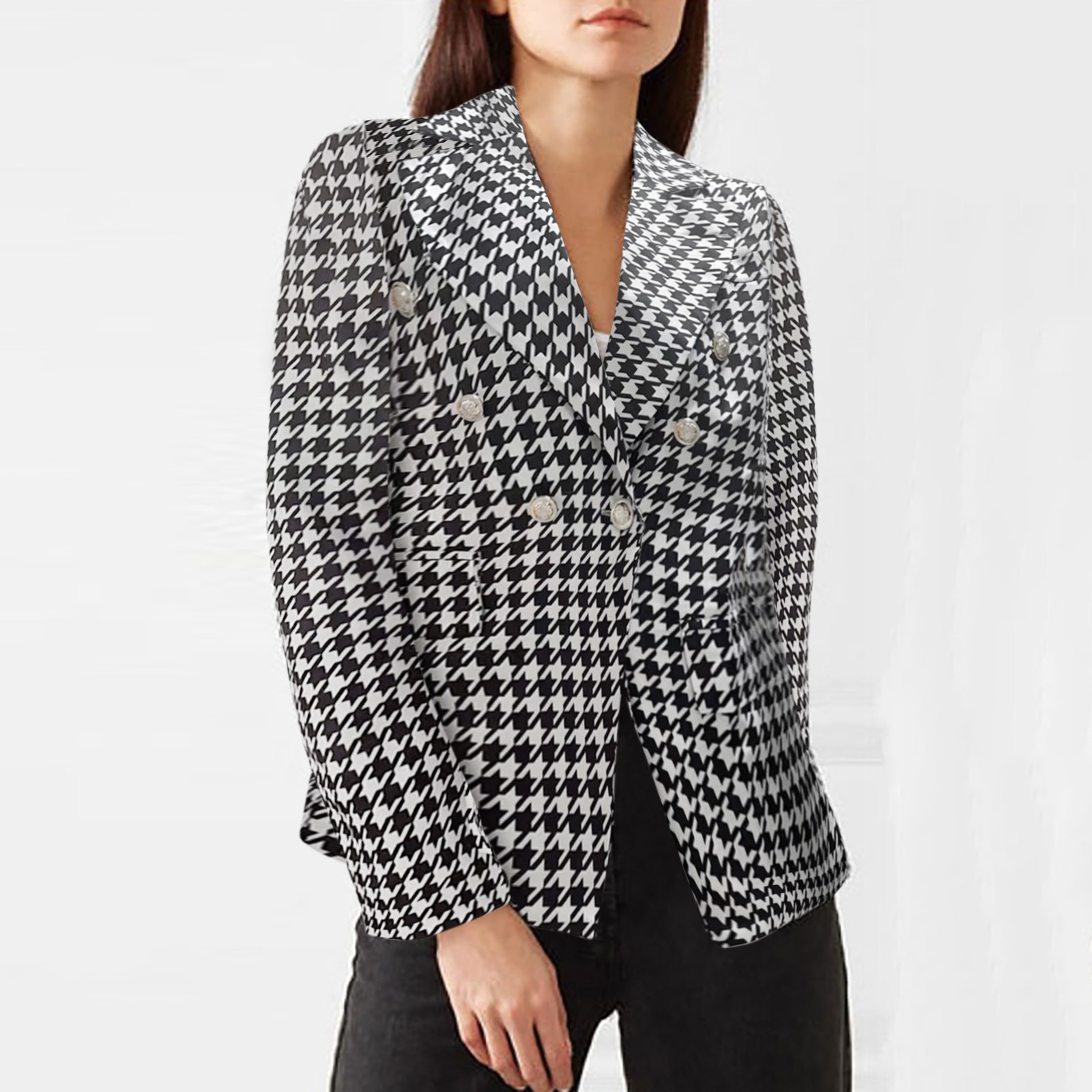 Womens Casual Light Weight Thin Jacket Slim Coat Long Sleeve Blazer Office Business Coats Jacket